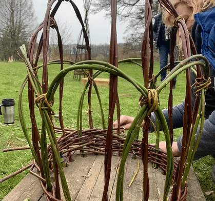 Willow Plant Support Workshop – Birtley Woodland Art Space