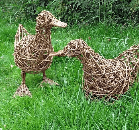 Willow Duck, Goose, Hen or Pheasant Workshop – Birtley Woodland Art Space
