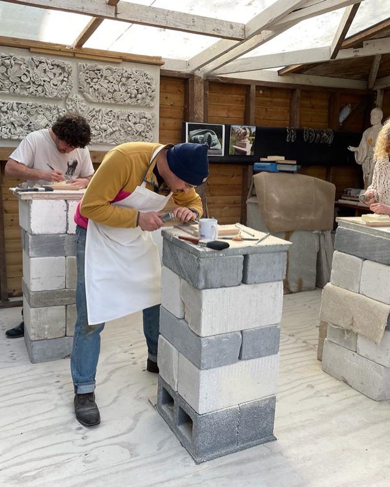 Stone Carving Workshop – Simon Keeley